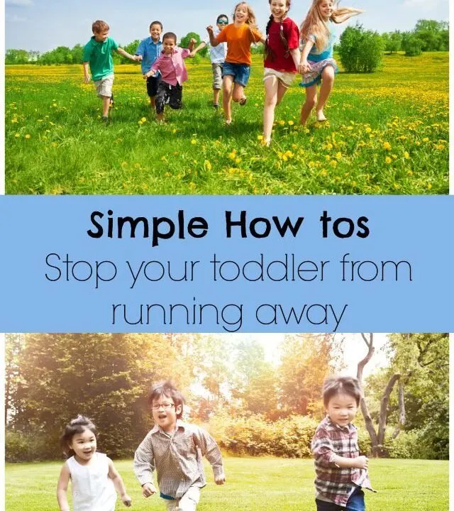 What can you do if your toddler runs away? How can you stop them from doing it again, particularly if they just don't get it? We have some ideas in our Google Hangout on the topic.