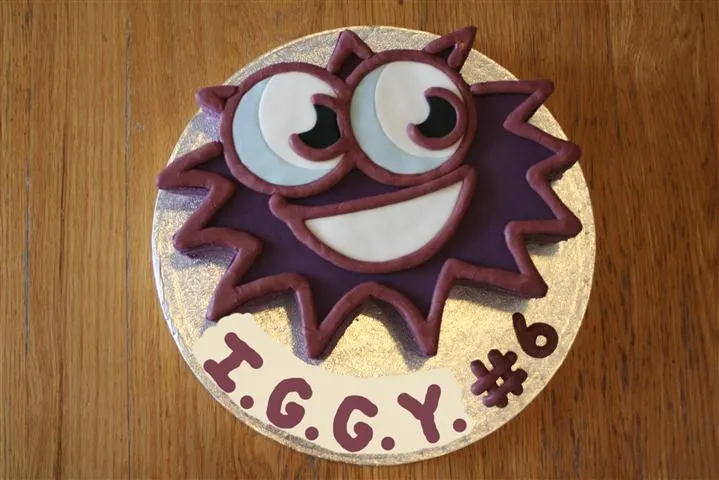 Iggy Moshi Monster Party Cake