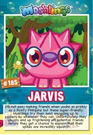 Moshi Monsters Series 10: Jarvis collectors card