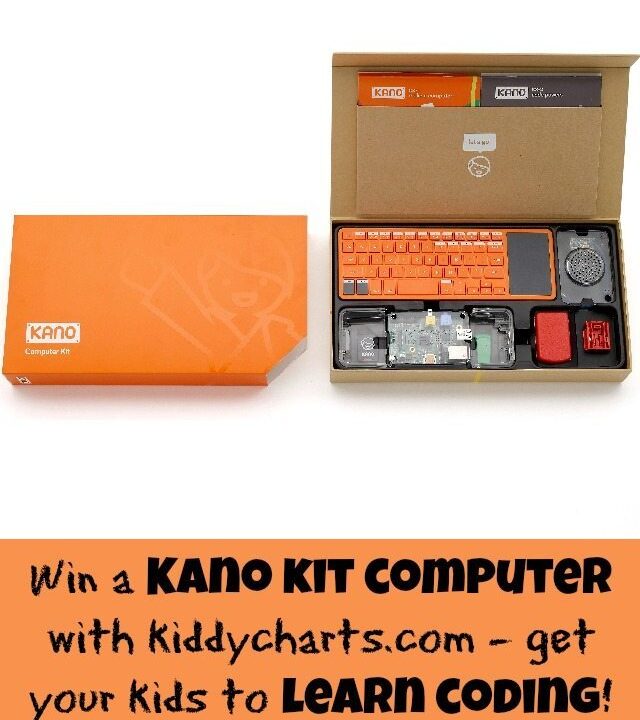 Would you like to terach your kids to learn coing? Then how about a Kano kit computer - we have one to giveaway on the blog. Closes 16th April, 2015