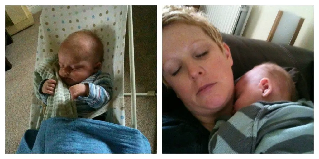 Baby Reflux: Being upright after a feed works wonders...and it did with Oscar
