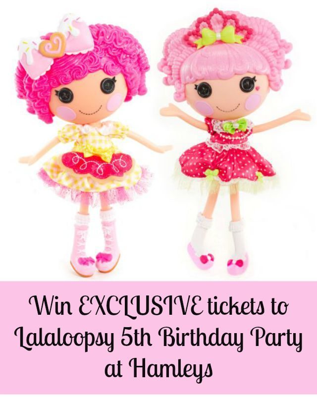 Lalaloopsy are FIVE - we are offering you the chance to win tickets to their birthday party in Hamlets. Why not give it a try? Closes 22nd Oct.