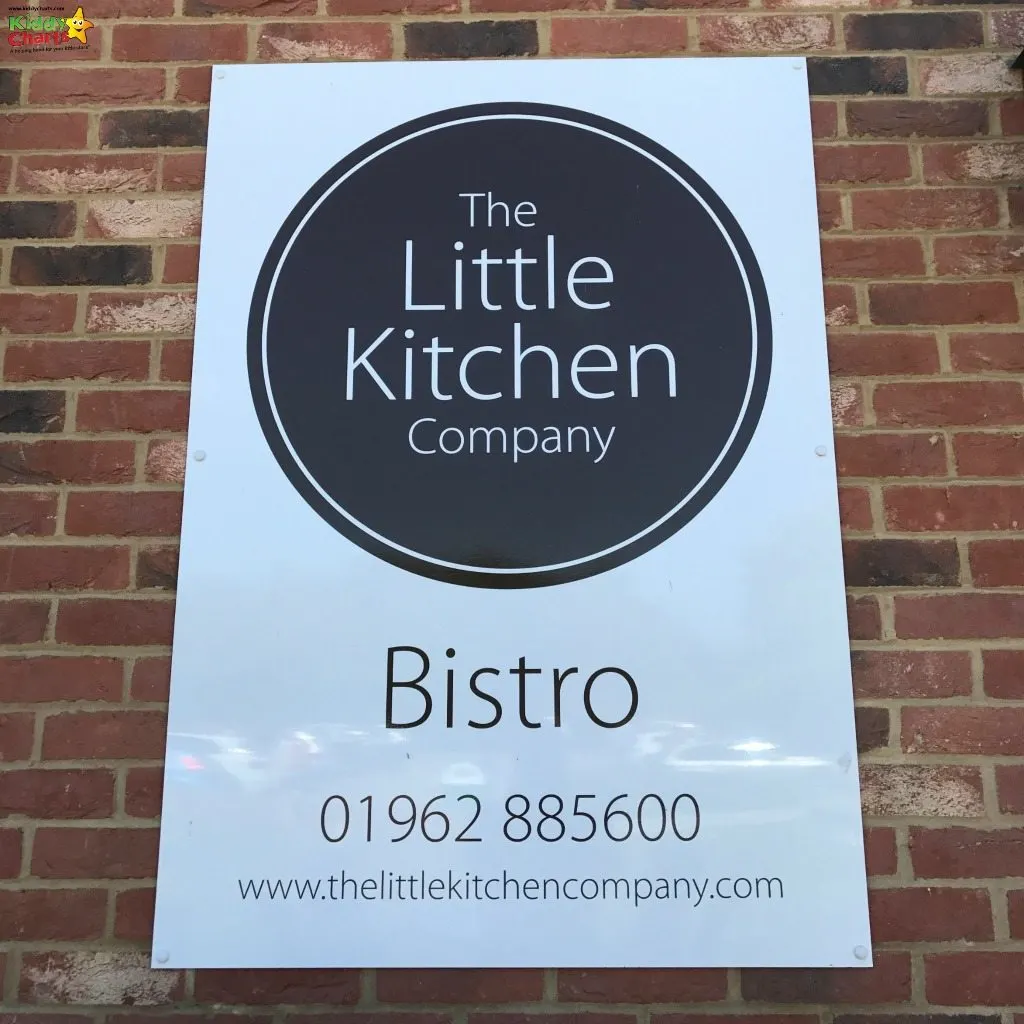 Now THAT'S a great way of getting those contact details out there. Great job Little Kitchen Bistro Winchester!