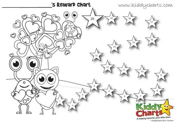 Behaviour Chart: Monsters