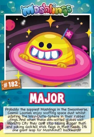 Moshi monsters series 10: Major