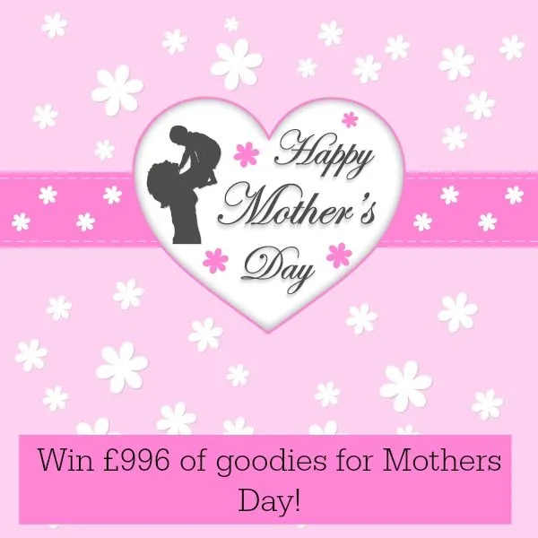 Mothers Day competition for £996 of good - why wouldn't you. Closes on 6th March.