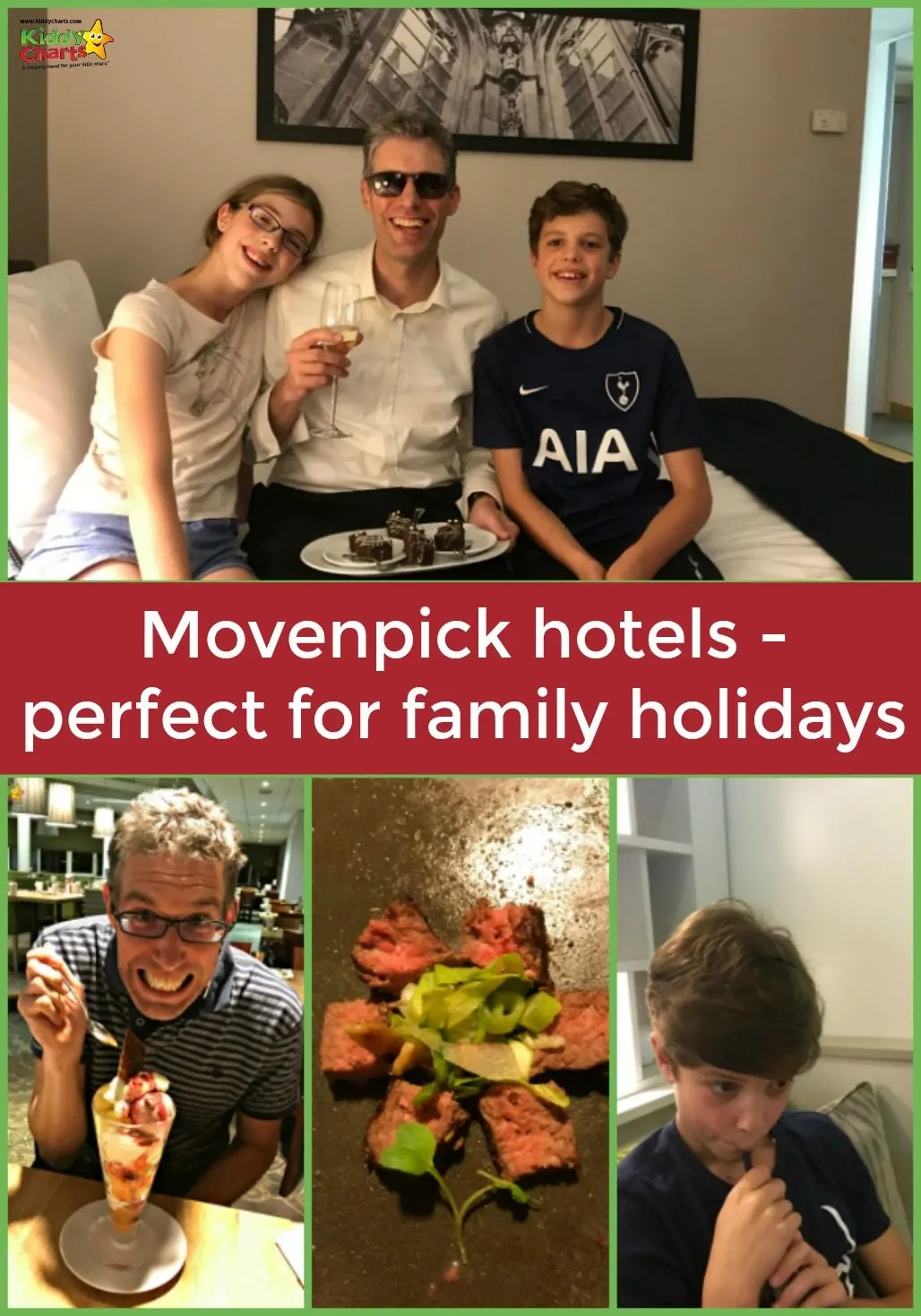 Movenpick Den Bosch offers a great choice of location for a family weekend break to the city of hertogenbosch - can you tell from the smiles?