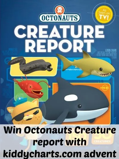 Octonautrs Creature Report: Header