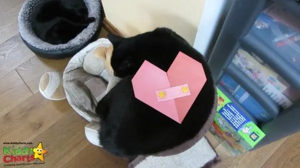 Origami Valentine: For the Cat
