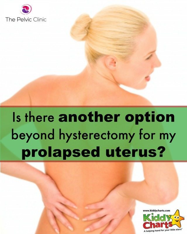 I KNOW this is a tough subject, and you might wonder why I am writing about it...but my personal experiences tell me how hard it is for women to choose hysterectomies, so they can have no more children. In the case of a prolapsed uterus, this may not be needed, so we need to educate women on Sacrohysteropexy so they can make a more informed choice.