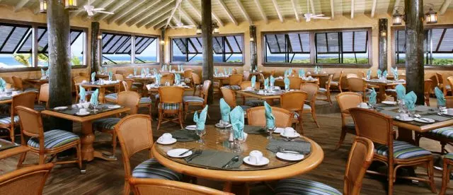 The Seabreeze is the main restaurant within the Verandah Resort and Spa.