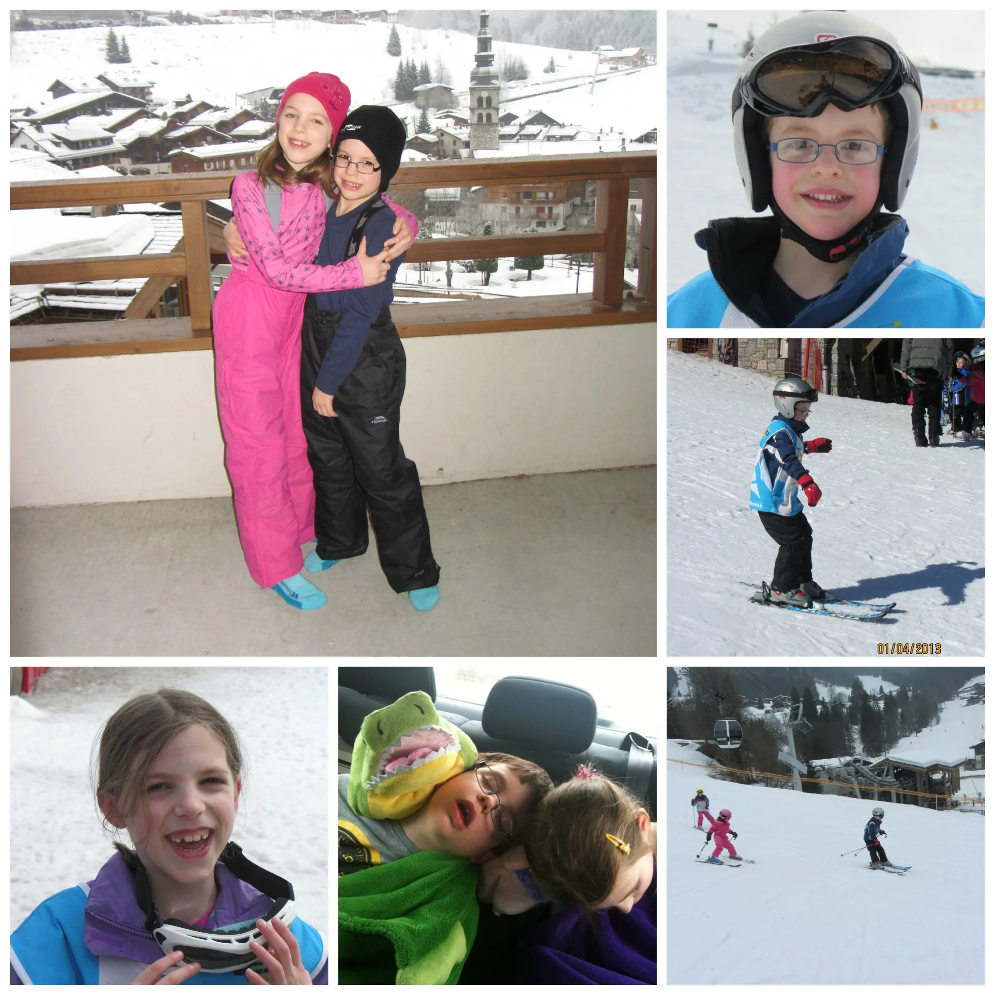 Skiing with kids: We had a great time!