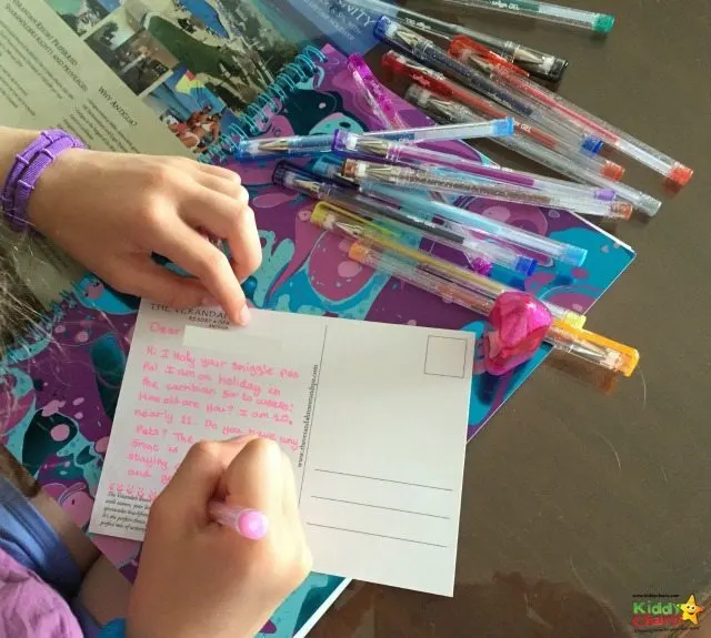 Smiggle's got a great range of supplies for the kids going back to school, and encouraging them to get creative with their postcard writing as well!
