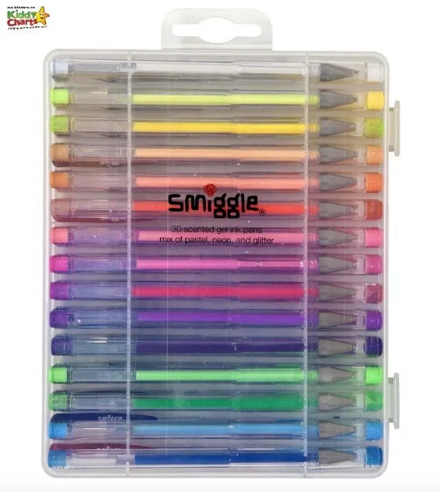 The Smiggle Gel Pens were a big hit with the kids, so much so that they even shared them!