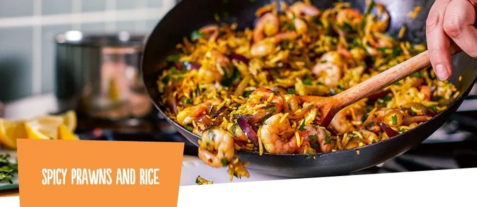 We loved the Spicy prawns with rice; great to have with kids or the other half!