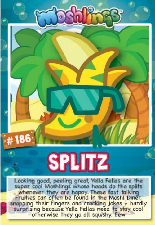 Splitz Moshi Monsters Series 10: Collectors Cards