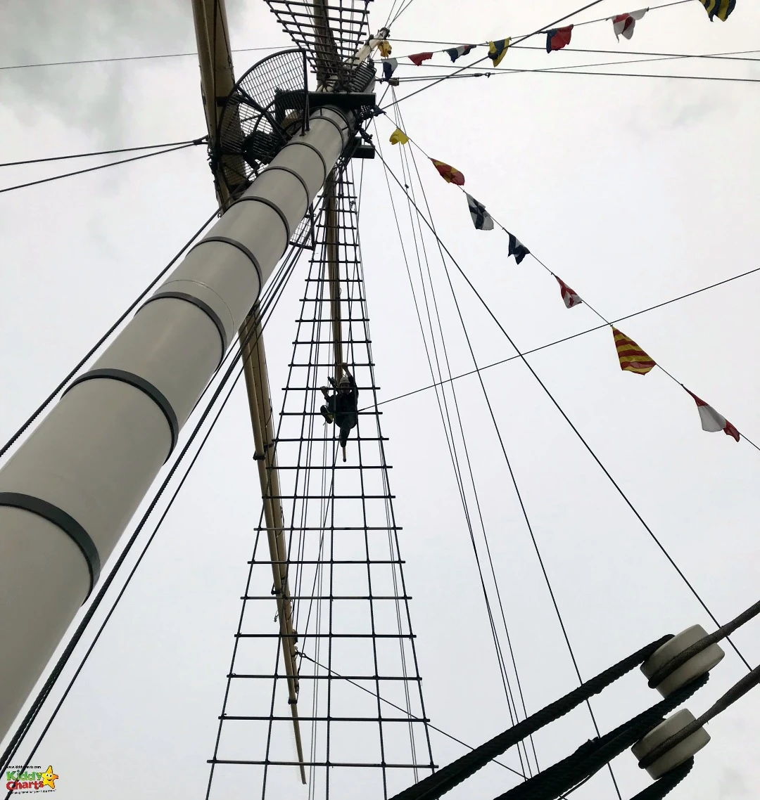 SS Great Britain - coming down the rigging #travel #uk #bristol #daysout