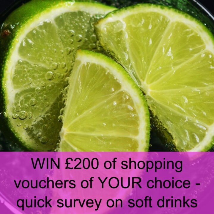 Talk to Mums Survey on Soft Drinks - £200 shopping vouchers up for grabs!