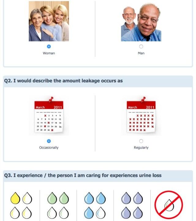 Stress incontinence in pregnancy is more common than you think; it is also something that occurs after pregnancy too. Hartmann Direct have a great tool to help choose the stress incontinence product that is right for you...