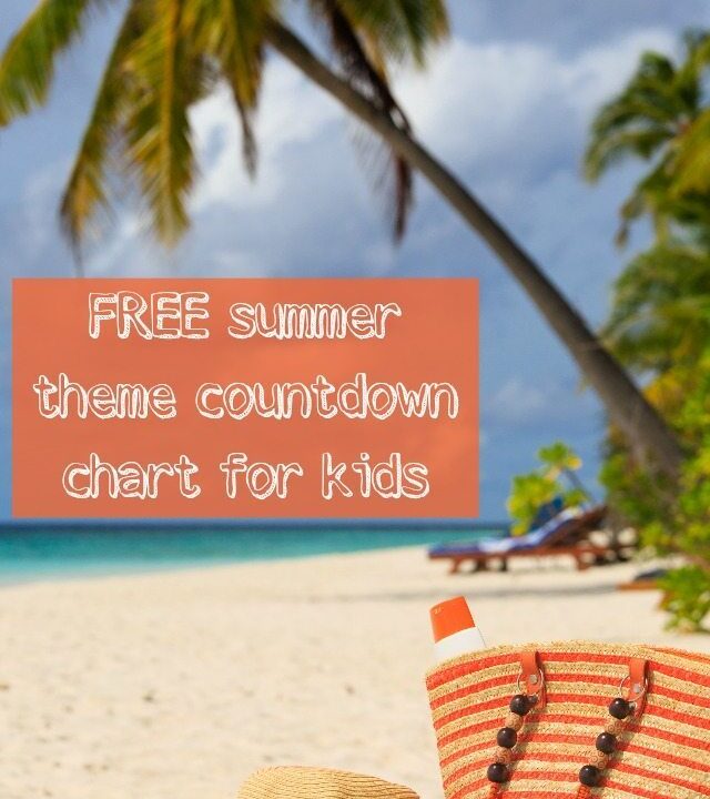 Got something to look forward to this summer, but not sure how to help the kids understand when it is? Try our countdown chart, with a gorgeous summer theme - this way they'll know whehn it is and won't keep asking!