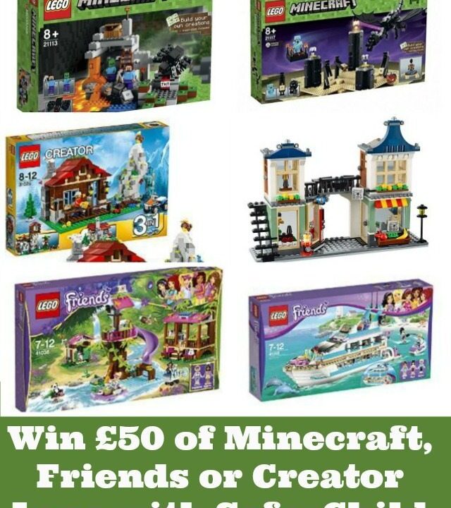 Today, thanks to the new SaferChild Smart Locator for your kids, we have £50 of Lego to give away in our countdown. Closes 27th August.