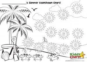Get ready for our 12 days of summer countdown with this chart to get you ready