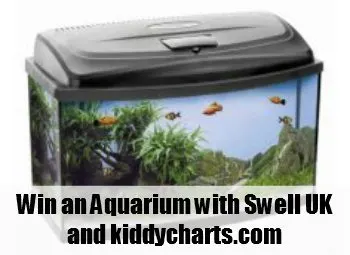 Swell UK and kiddycharts.com are giving away an aquarium to one lucky winner.
