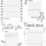 These thank you letters are something a little different. Get the kids really interested in saying thank you by getting them to colour in the designs around the writing for you? This way, saying thank you won't really seem like such a chore after all!