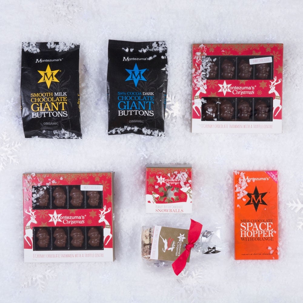 The contents of your Reindeer gift bag! Win it here! #giveaways #chocolate