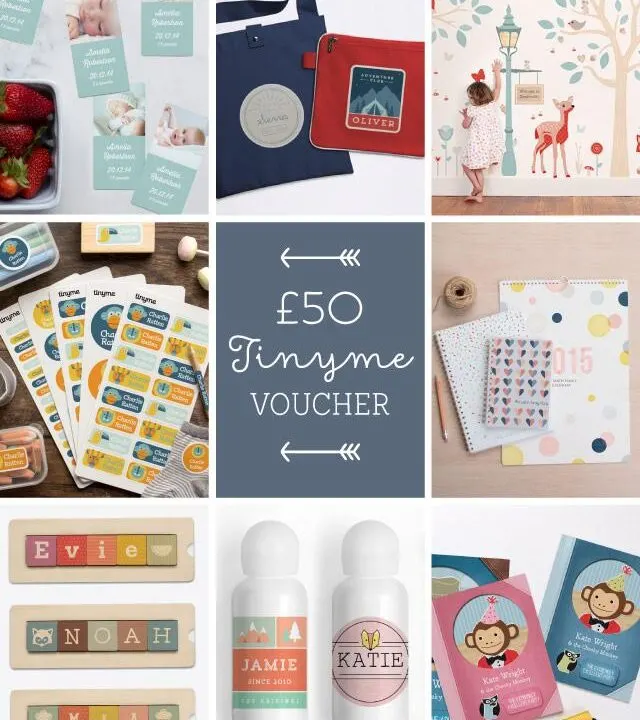 Our Day four giveaway in the summer countdown is for £50 from the wonderful kids personalised products site; Tiny Me. Closes August 7th.