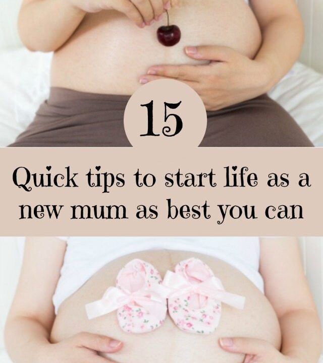 New mums are always offered advice, and sometimes it gets overwelming. So here are just 15 things to help you get off to a good start as a new mum with that newborn. Now go and get some sleep! ;-)