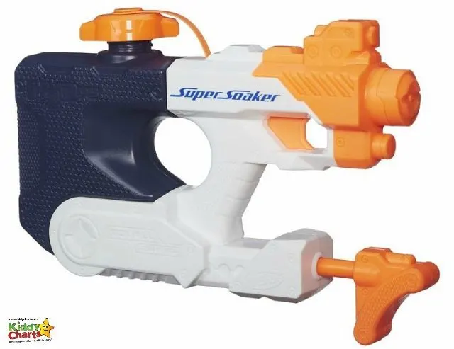A Water toy for the kids that uses a pumping action so they can shoot you from further away. Pop over and take a look if you dare!